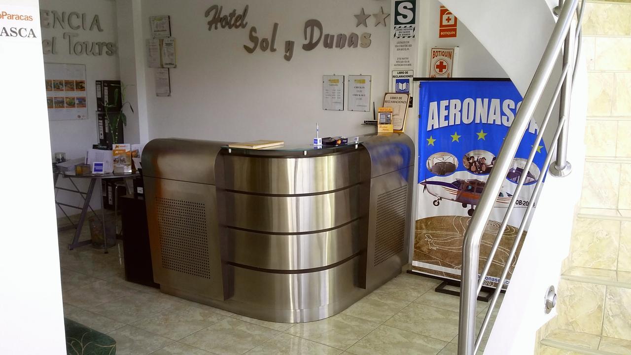 Hotel Sol Y Dunas - นัซกา ภายนอก รูปภาพ