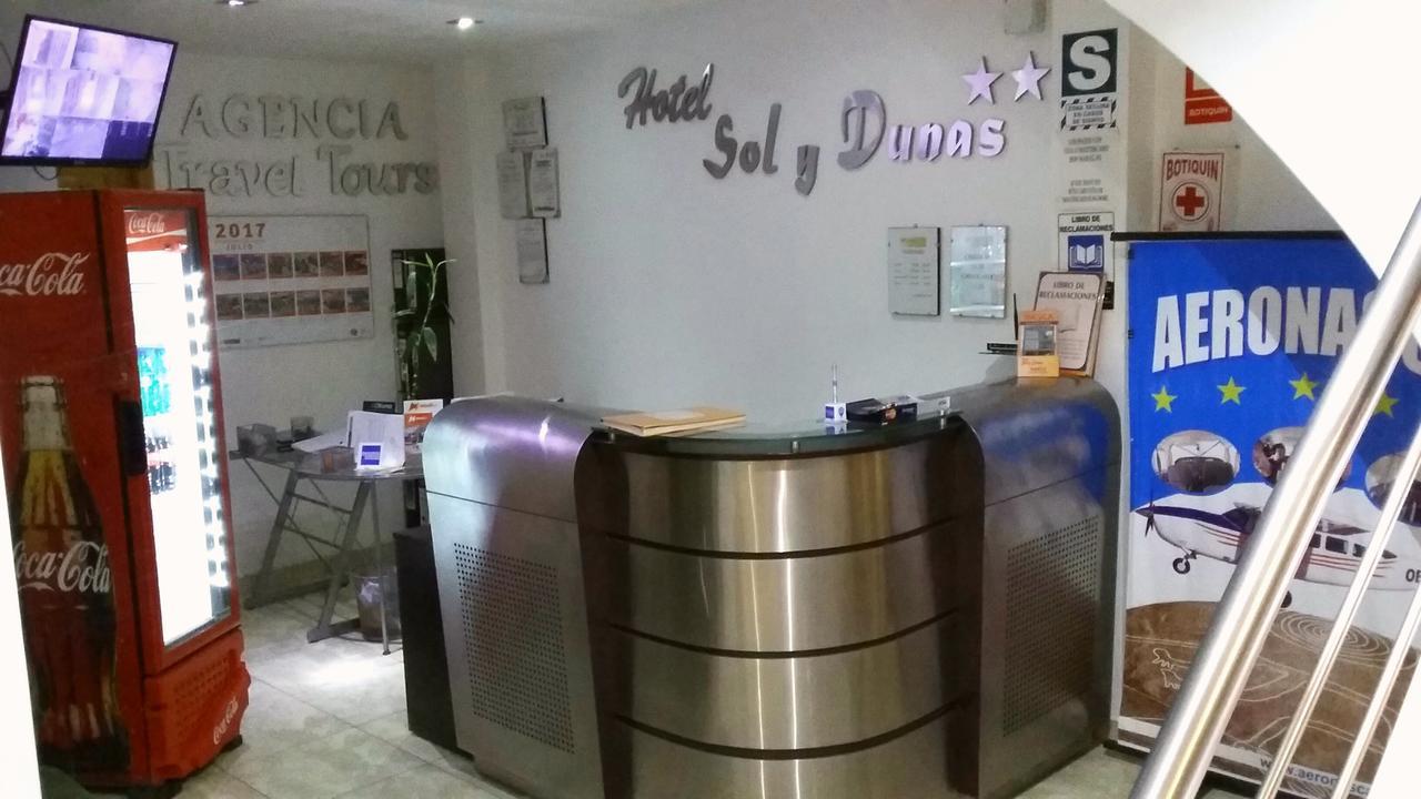 Hotel Sol Y Dunas - นัซกา ภายนอก รูปภาพ